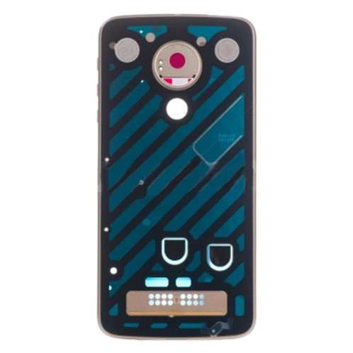 Plaque de cadre intermédiaire pour Motorola Moto Z Play XT1635 (Or) SH836J1149-04