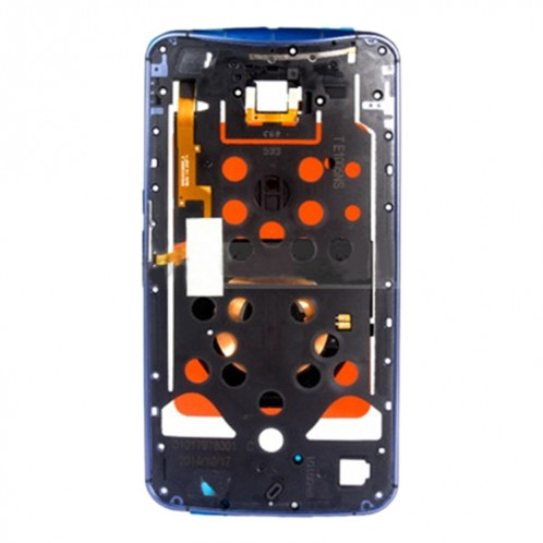 Cache du cadre central pour Motorola Nexus 6 XT1100 (bleu) SH847L1603-04