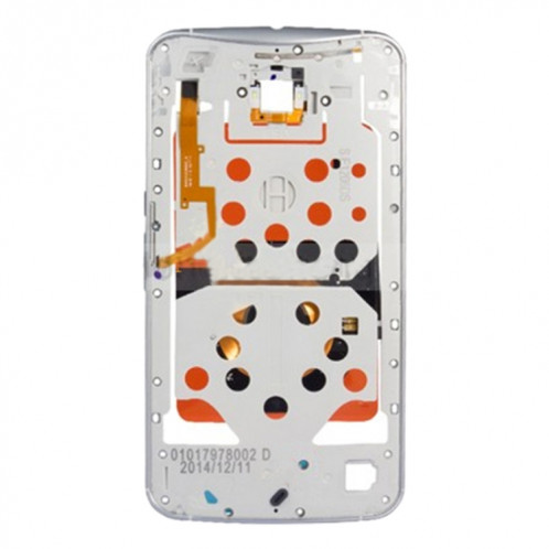 Cache du cadre central pour Motorola Nexus 6 XT1100 (blanc) SH847W332-04