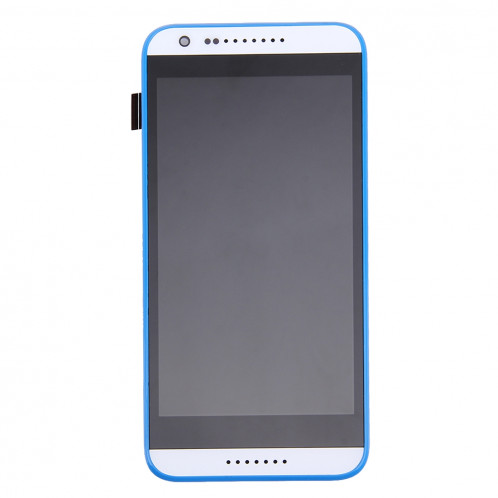 iPartsAcheter pour HTC Desire 620 Original Écran LCD + Écran Tactile Digitizer Assemblée avec Cadre (Blanc + Bleu) SI98LL213-07