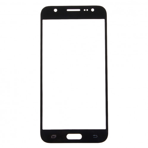 iPartsAcheter pour Samsung Galaxy J7 / J700 écran avant verre extérieur (noir) SI02BL656-08