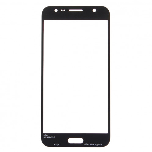 iPartsAcheter pour Samsung Galaxy J7 / J700 écran avant verre extérieur (noir) SI02BL656-08