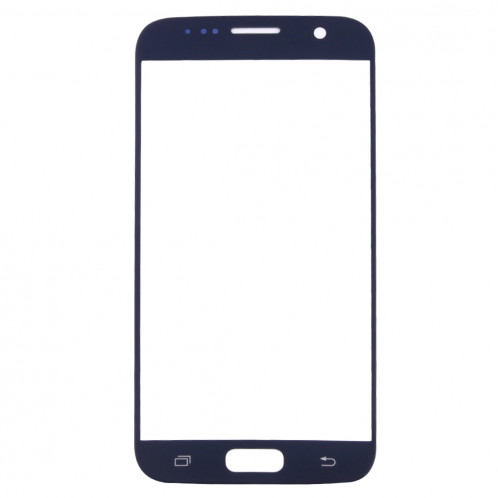 iPartsAcheter pour Samsung Galaxy S7 / G930 lentille extérieure en verre (noir) SI03BL1443-06