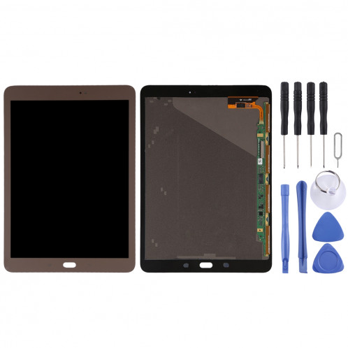 Ecran LCD et Digitaliseur Complet pour Galaxy Tab S2 9.7 / T815 / T810 / T813 (Or) SH39JL244-06