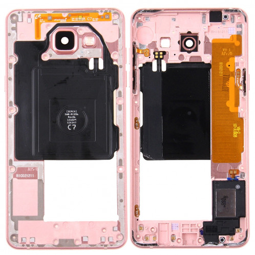 iPartsAcheter pour Samsung Galaxy A5 (2016) / A5100 Cadre moyen (rose) SI066F259-06
