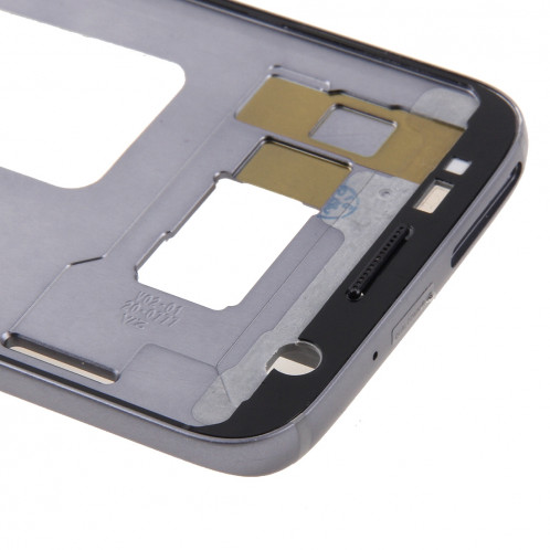 iPartsAcheter pour Samsung Galaxy S7 / G930 Boîtier Avant Cadre LCD Cadre (Gris) SI071H192-06