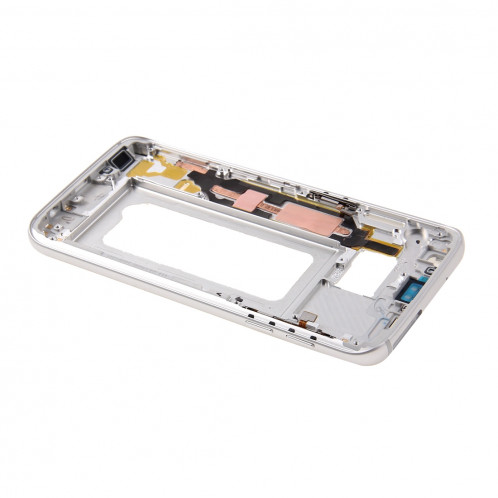 iPartsAcheter pour Samsung Galaxy S7 / G930 Boîtier Avant Cadre LCD Cadre Lunette (Argent) SI071S1313-06