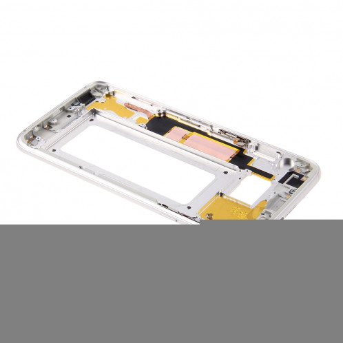 iPartsAcheter pour Samsung Galaxy S7 Edge / G935 Boîtier Avant Cadre LCD Cadre Lunette (Argent) SI073S764-06