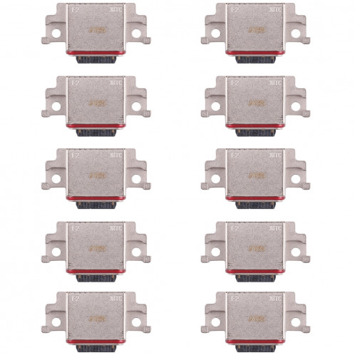 10 PCS Connecteur de port de charge pour Galaxy A8 (2018) SH0091744-04