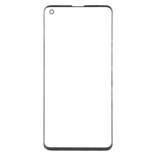 Pour Galaxy S10 lentille extérieure en verre d'écran avant d'origine (noir) SH101B1341-06