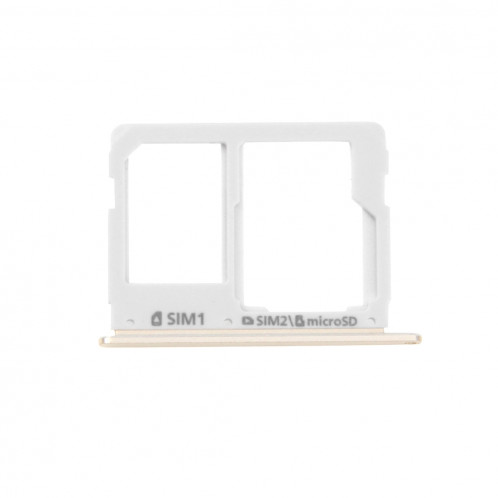 Bac à carte SIM et bac à carte Micro SD pour A3 (2016) / A3100 & A5 (2016) / A5100 & A7 (2016) / A7100 (Or) SH125J233-04