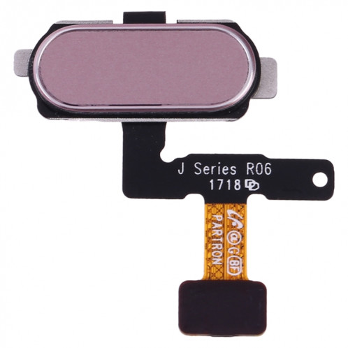 Pour Galaxy J5 (2017) SM-J530F/DS SM-J530Y/DS Câble flexible du capteur d'empreintes digitales (rose) SH136F386-04