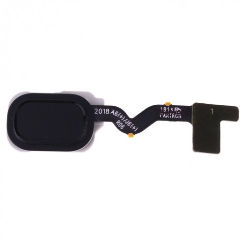 Pour Galaxy J4 (2018) SM-J400F/DS J400G/DS Câble flexible du capteur d'empreintes digitales (noir) SH138B1998-04