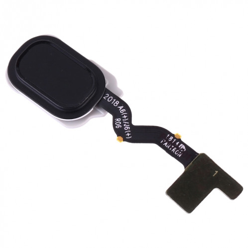 Pour Galaxy J4 (2018) SM-J400F/DS J400G/DS Câble flexible du capteur d'empreintes digitales (noir) SH138B1998-04