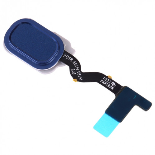 Pour Galaxy J4 (2018) SM-J400F/DS J400G/DS Câble flexible du capteur d'empreintes digitales (Bleu) SH138L1403-04