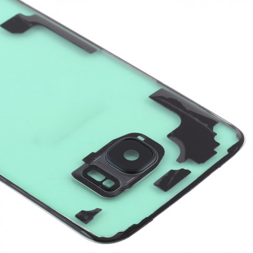 Pour Samsung Galaxy S7 Edge / G9350 / G935F / G935A / G935V Couvercle arrière de batterie transparent avec couvercle d'objectif d'appareil photo (Transparent) SH24TL606-06