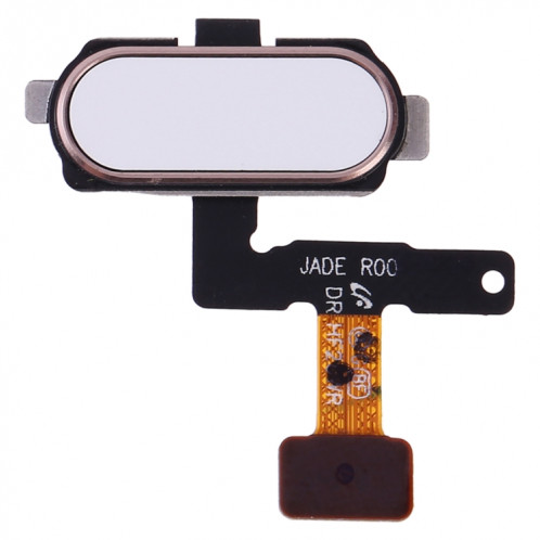 Pour Galaxy J7 (2017) SM-J730F/DS SM-J730/DS Câble flexible du capteur d'empreintes digitales (Blanc) SH238W1906-04