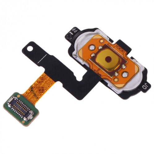 Pour Galaxy J7 (2017) SM-J730F/DS SM-J730/DS Câble flexible du capteur d'empreintes digitales (Blanc) SH238W1906-04