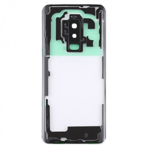 Pour Samsung Galaxy S9+ / G965F G965F/DS G965U G965W G9650 Couvercle arrière de batterie transparent avec couvercle d'objectif d'appareil photo (Transparent) SH01TL532-06