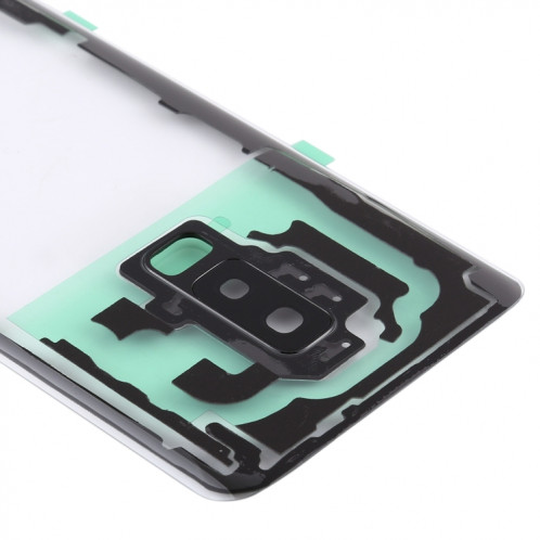 Pour Samsung Galaxy S9+ / G965F G965F/DS G965U G965W G9650 Couvercle arrière de batterie transparent avec couvercle d'objectif d'appareil photo (Transparent) SH01TL532-06