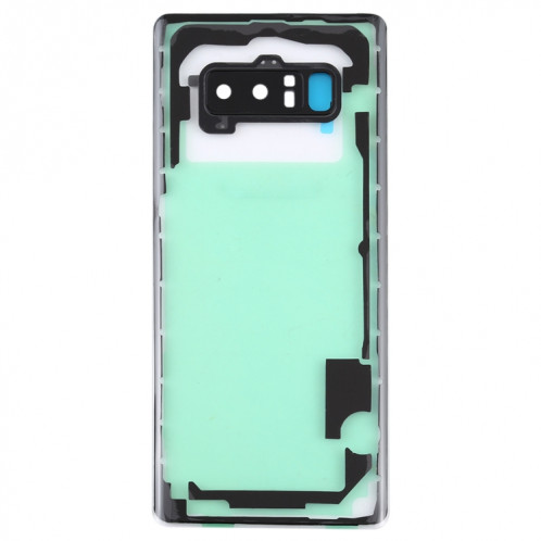 Pour Samsung Galaxy Note 8 / N950F N950FD N950U N950W N9500 N950N Couvercle arrière de batterie transparent avec couvercle d'objectif d'appareil photo (transparent) SH06TL150-06