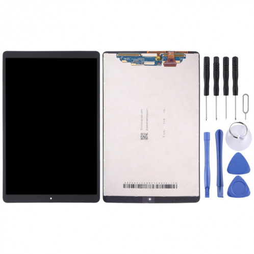 Écran LCD OEM pour Galaxy Tab A 10.1 (2019) (version WIFI) SM-T510 / T515 avec numériseur complet (noir) SH347B567-06