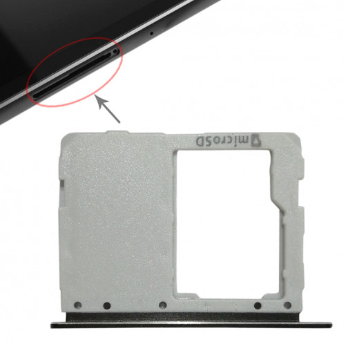 Bac à carte Micro SD pour Galaxy Tab S3 9.7 / T820 (version WiFi) (Noir) SH353B271-05