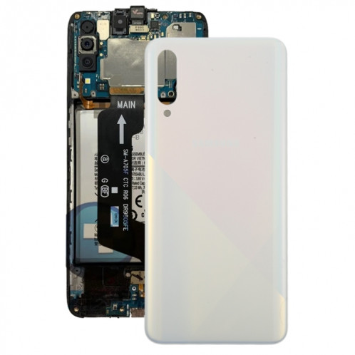 Pour le couvercle arrière de la batterie Samsung Galaxy A30s (blanc) SH58WL982-06