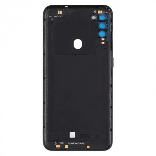 Pour le couvercle arrière de la batterie Samsung Galaxy A11 (noir) SH62BL1236-06