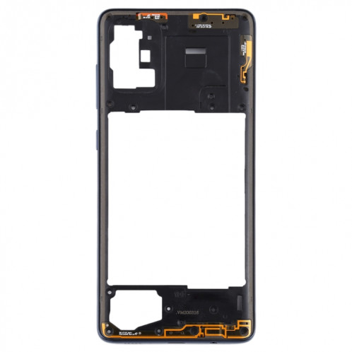 Pour Samsung Galaxy A71 Middle Frame Bezel Plate (Noir) SH368B1437-06