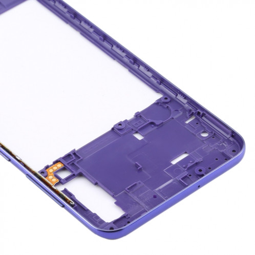 Pour Samsung Galaxy A30s Middle Frame Bezel Plate (Bleu foncé) SH381D1097-06