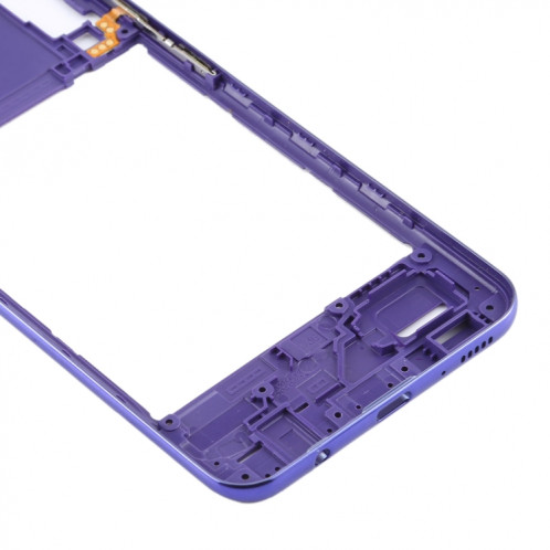 Pour Samsung Galaxy A30s Middle Frame Bezel Plate (Bleu foncé) SH381D1097-06