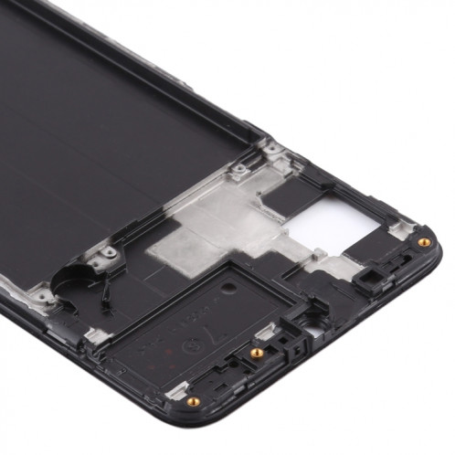Pour Samsung Galaxy A70s Front Housing LCD Frame Bezel Plate (Black) SH383B1366-06