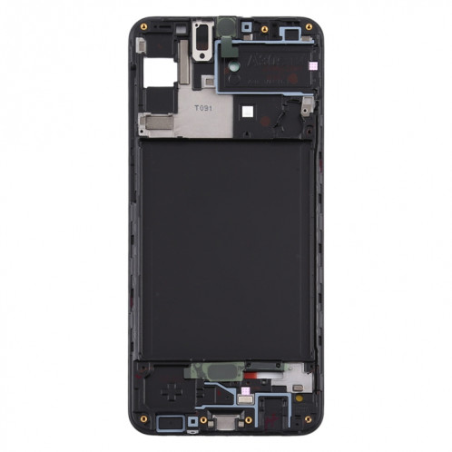 Pour Samsung Galaxy A30s Front Housing LCD Frame Bezel Plate (Noir) SH386B876-06
