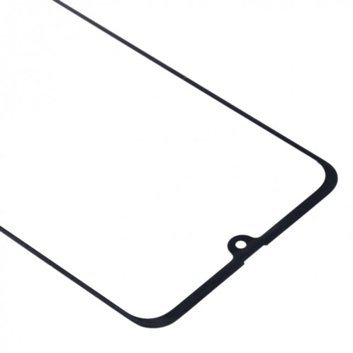 Pour Samsung Galaxy A41 Lentille en verre extérieure de l'écran avant (noir) SH390B1224-06