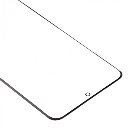 Pour Samsung Galaxy S20 lentille extérieure en verre de l'écran avant (noir) SH393B750-06