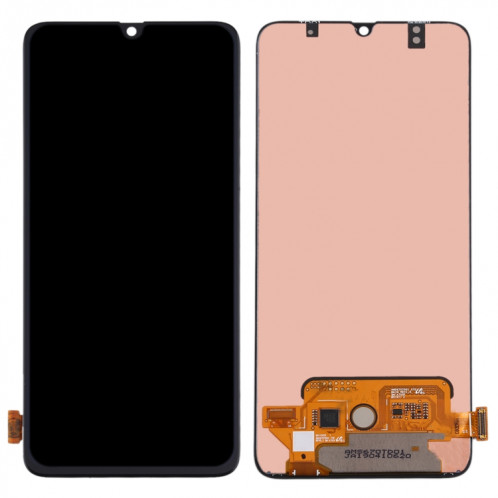 Écran LCD Super AMOLED pour Samsung Galaxy A70s avec assemblage complet du numériseur (Noir) SH502B990-06