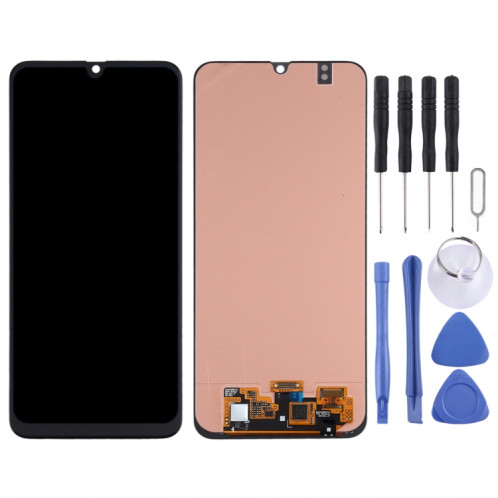 Écran LCD Super AMOLED pour Samsung Galaxy M31 / Galaxy M31 Prime avec assemblage complet du numériseur (noir) SH504B148-06