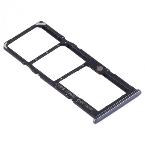 Pour Samsung Galaxy A30s Plateau de carte SIM + Plateau de carte SIM + Plateau de carte Micro SD (Noir) SH508B467-04
