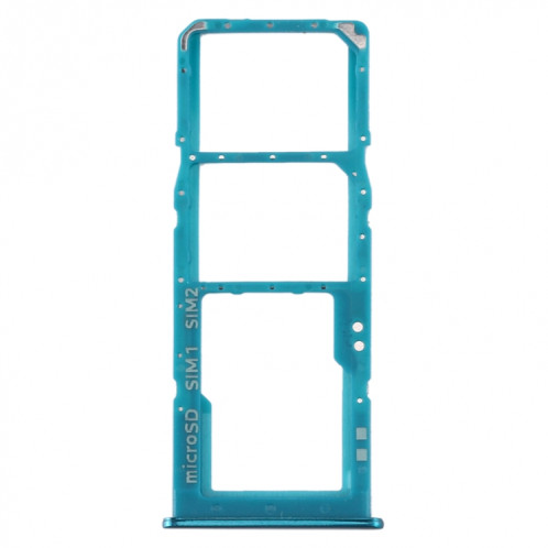 Pour Samsung Galaxy A30s Plateau de carte SIM + Plateau de carte SIM + Plateau de carte Micro SD (Vert) SH508G1434-04
