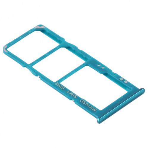 Pour Samsung Galaxy A30s Plateau de carte SIM + Plateau de carte SIM + Plateau de carte Micro SD (Vert) SH508G1434-04