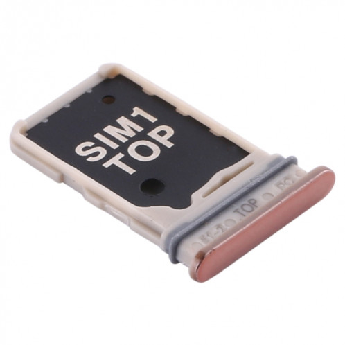 Pour Samsung Galaxy A80 Plateau de carte SIM + Plateau de carte SIM (Or) SH509J750-04