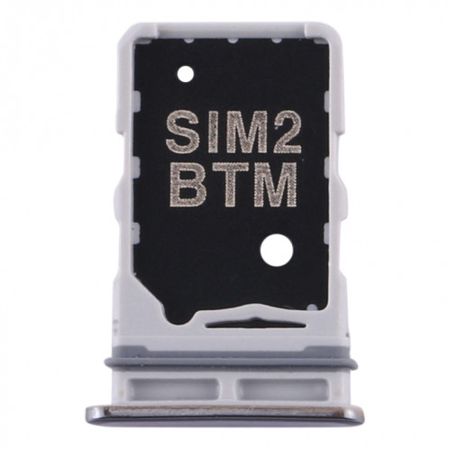 Pour Samsung Galaxy A80 Plateau de carte SIM + Plateau de carte SIM (Argent) SH509S120-04