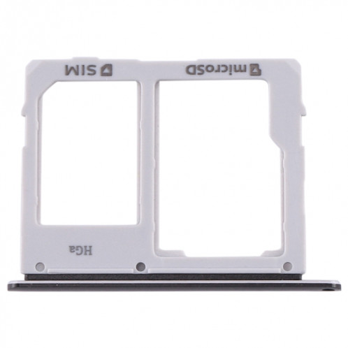 Pour Samsung Galaxy Tab S5e SM-T725 Plateau de carte SIM + Plateau de carte Micro SD (Noir) SH511B414-04