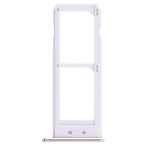 2 Plateau de carte SIM pour Galaxy S6 Edge plus / S6 Edge + (Gold) SH543J472-06