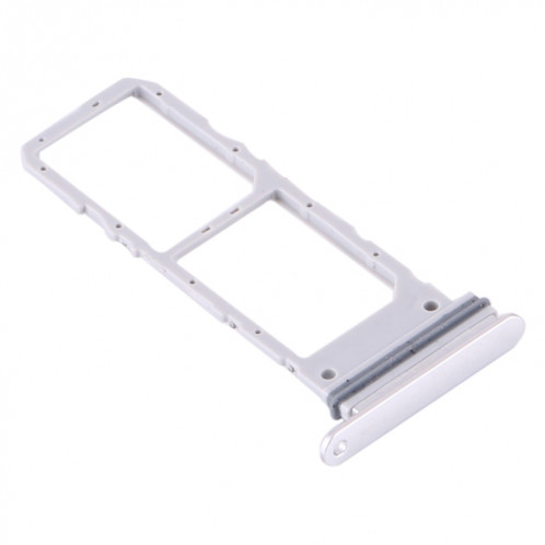 Pour Samsung Galaxy Note10 Plateau de carte SIM + Plateau de carte SIM (Blanc) SH551W639-04