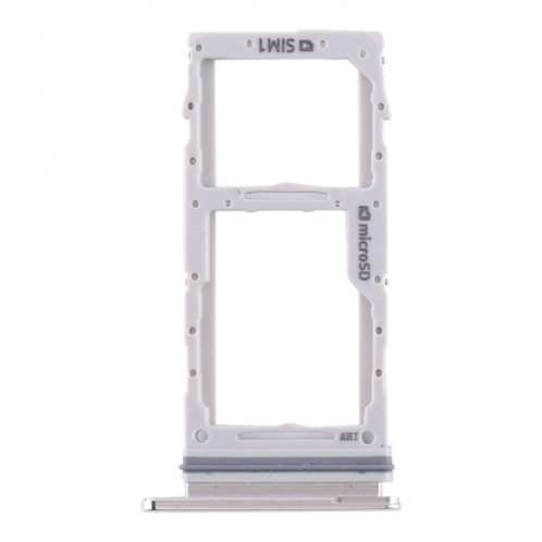 Pour Samsung Galaxy S20 Plateau de carte SIM + Plateau de carte SIM / Plateau de carte Micro SD (Blanc) SH555W1062-04