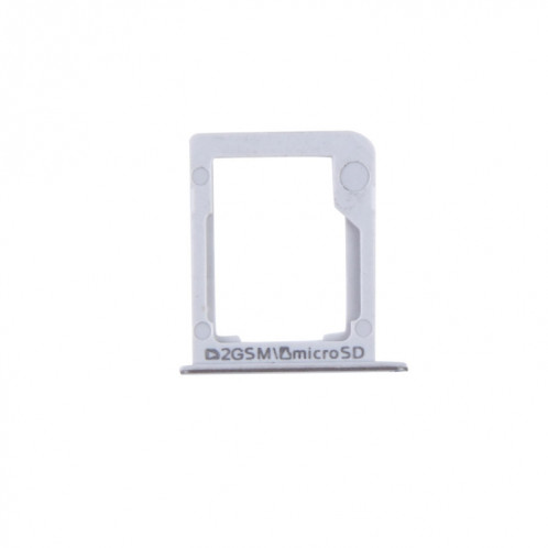 Pour Galaxy Tab S2 8.0 / T715 Plateau de carte SIM et plateau de carte Micro SD (Blanc) SH616W1797-04