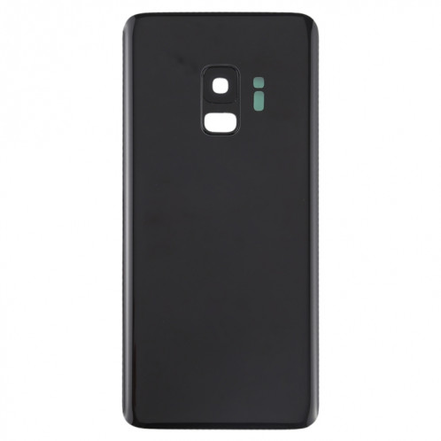 Coque arrière de batterie pour Galaxy S9 avec objectif d'appareil photo (noir) SH70BL1803-06