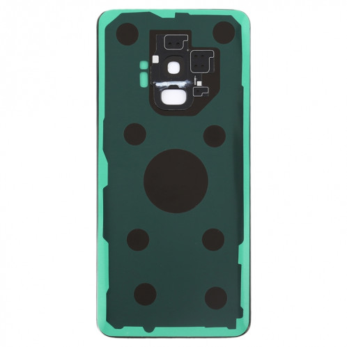 Coque arrière de batterie pour Galaxy S9 avec objectif d'appareil photo (noir) SH70BL1803-06